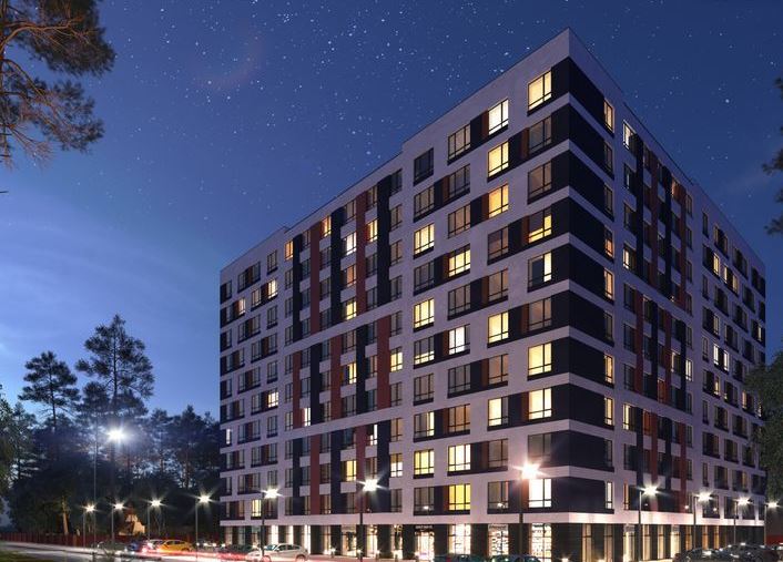 Продажа 2 двухкомнатная квартира в ЖК Новые Метры Center центр города Ирпень. Агентство недвижимости