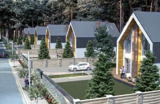 Коттеджный городок Barn House под Киевом. Буча