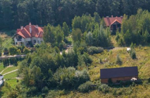 Коттеджный городок Forest Villas под Киевом. Стоянка