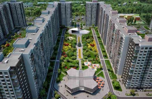 Купить квартиру в ЖК Місто Квітів Парковий квартал Киев Новостройки. Продажа недвижимости агентство Дом Всем