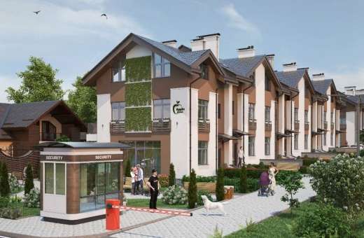 Купить Таунхаус Apple Street Residence Буча. Продажа домов в таунхаусах