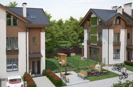 Купить Таунхаус Apple Street Residence Буча. Продажа домов в таунхаусах