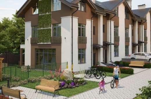 Купить Таунхаус Apple Street Residence Буча. Продажа домов в таунхаусах