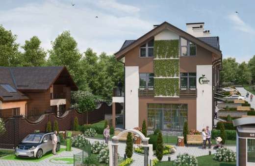 Купить Таунхаус Apple Street Residence Буча. Продажа домов в таунхаусах