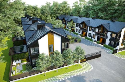 Купить Таунхаус C'House Буча. Продажа домов в таунхаусах
