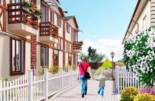Купить Таунхаус на Шухевича Буча. Продажа домов в таунхаусах