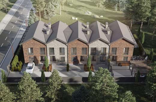 Купить Таунхаус Nekrasov townhouse 2 Буча. Продажа домов в таунхаусах