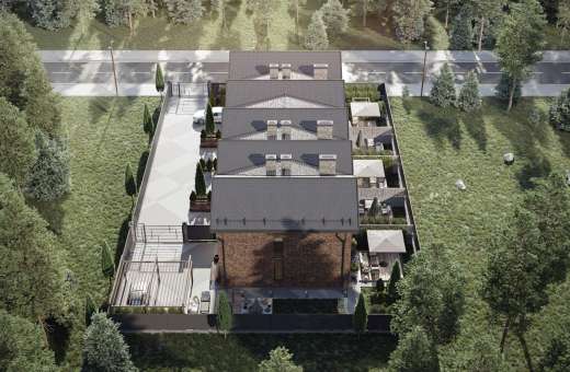 Купить Таунхаус Nekrasov townhouse 2 Буча. Продажа домов в таунхаусах