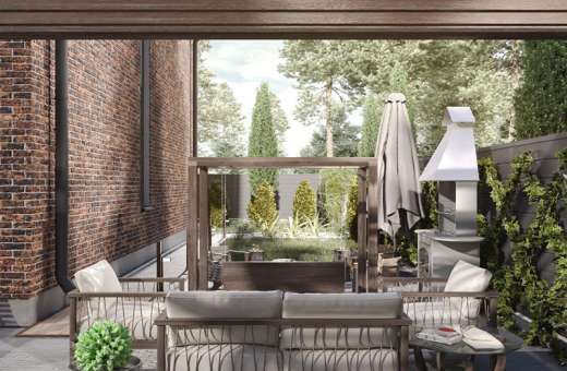 Купить Таунхаус Nekrasov townhouse 2 Буча. Продажа домов в таунхаусах