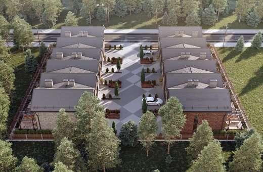 Купить Таунхаус Nekrasov townhouse Буча. Продажа домов в таунхаусах