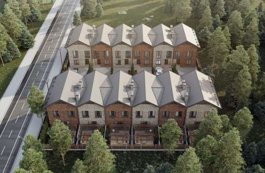 Купить Таунхаус Nekrasov townhouse Буча. Продажа домов в таунхаусах
