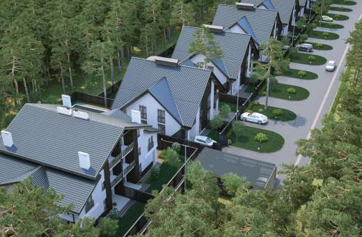 Купить Таунхаус Park Residence 2 Буча. Продажа домов в таунхаусах