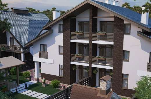 Купить Таунхаус Park Residence 2 Буча. Продажа домов в таунхаусах