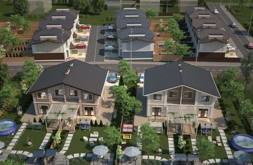Купить Таунхаус Riviera Гостомель. Продажа домов в таунхаусах