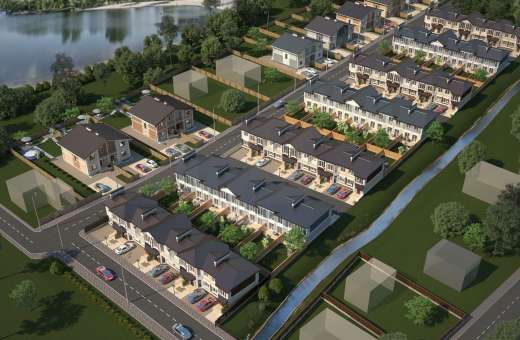 Купить Таунхаус Riviera Гостомель. Продажа домов в таунхаусах