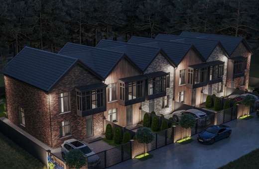 Купить Таунхаус SIB Home Буча. Продажа домов в таунхаусах
