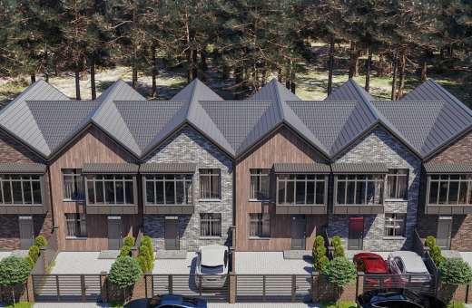 Купить Таунхаус SIB Home Буча. Продажа домов в таунхаусах
