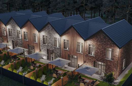 Купить Таунхаус SIB Home Буча. Продажа домов в таунхаусах