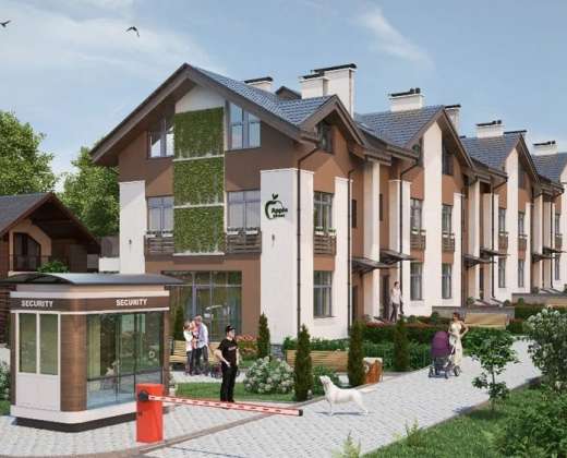 Купить Таунхаус Apple Street Residence Буча. Продажа домов в таунхаусах