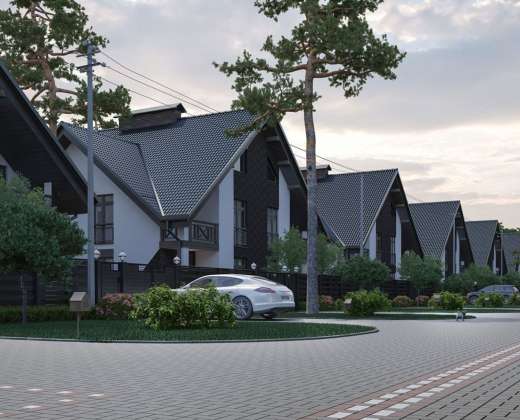 Купить Таунхаус Park Residence 2 Буча. Продажа домов в таунхаусах