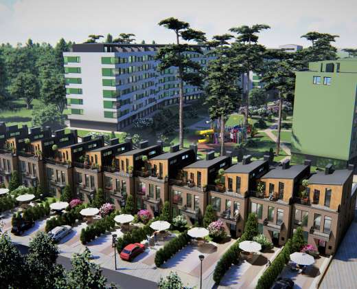 Купить Таунхаус Park Town Гостомель. Продажа домов в таунхаусах