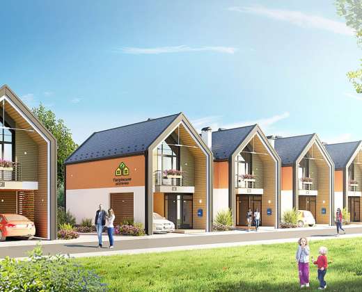 Купить Таунхаус Петровский городок Святопетровское. Продажа домов в таунхаусах