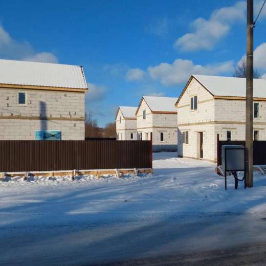 Продажа новый дом на 3 комнаты с участоком 2,5 сотки по цене квартиры. Агентство недвижимости