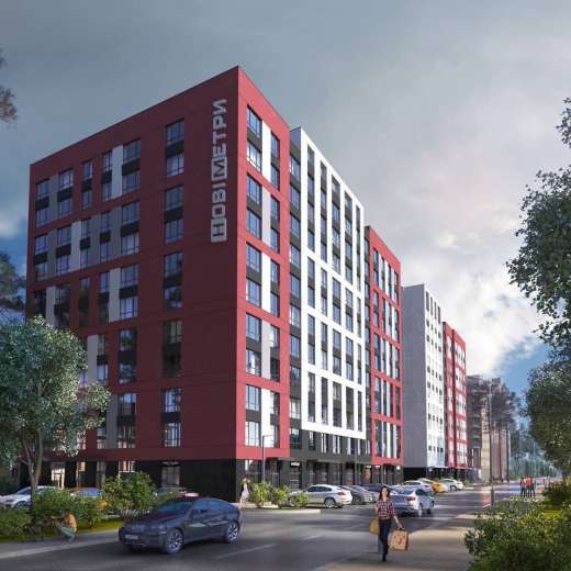 Продажа 1 однокомнатная квартира ЖК Новые Метры п27 центральная часть Ирпень. Агентство недвижимости