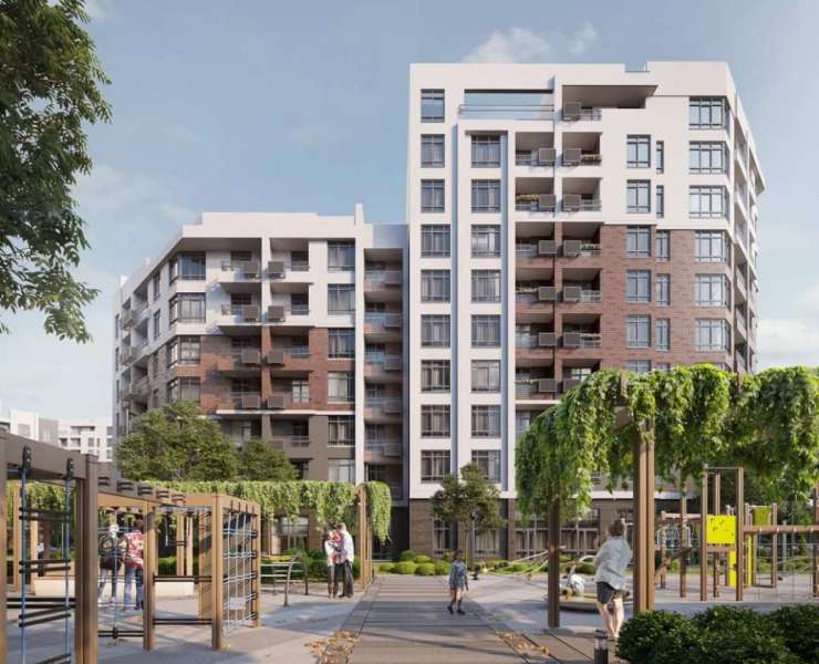 Продажа новая 1 однокомнатная квартира ЖК Синергия Сити Ирпень. Агентство недвижимости