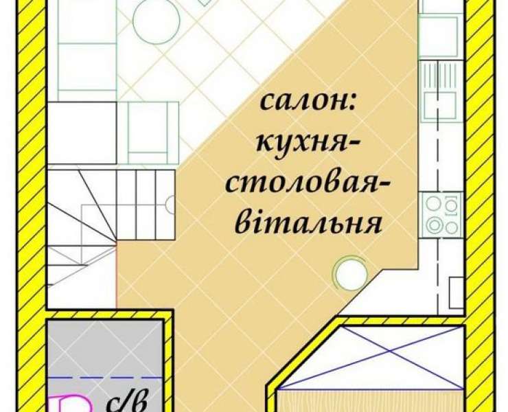 Продажа таунхаус с террасой ЖК Ривьера Гостомель. Агентство недвижимости