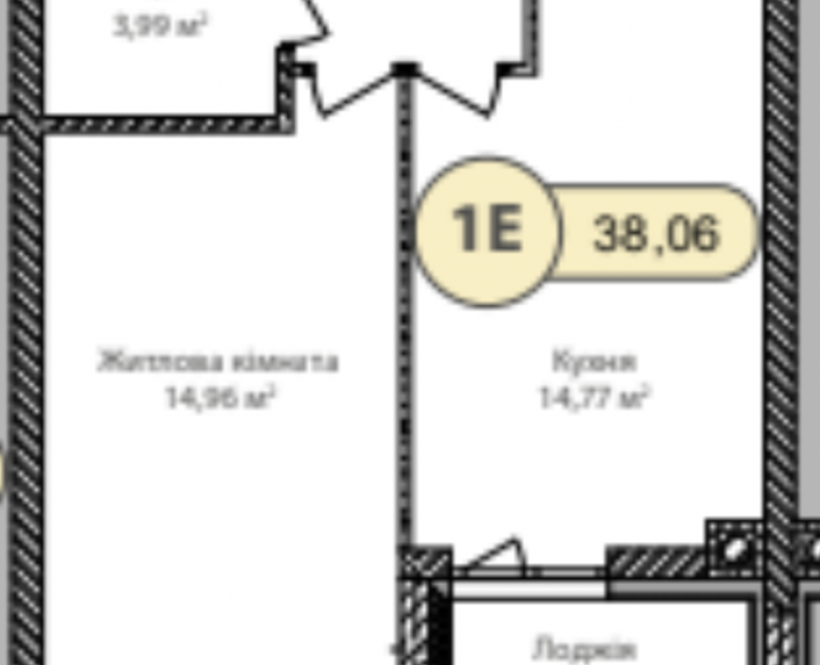 Продажа 1 однокомнатная квартира на 4 этаже в новом жк бизнес-класса в тихом зеленом районе. Агентство недвижимости