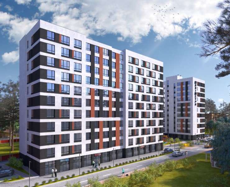 Продажа 1 однокомнатная квартира в ЖК Новые Метры п27 Ирпень. Агентство недвижимости