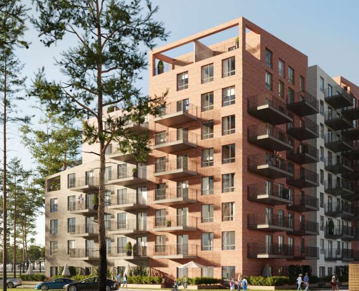 Продажа просторная 2 двухкомнатная квартира с террасой в ЖК Ютландия-2 Ирпень. Агентство недвижимости