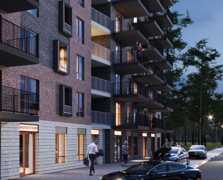 Продажа 2 двухкомнатная квартира с террасой и просторной кухней-гостиной ЖК Ютландия-2 Ирпень. Агентство недвижимости