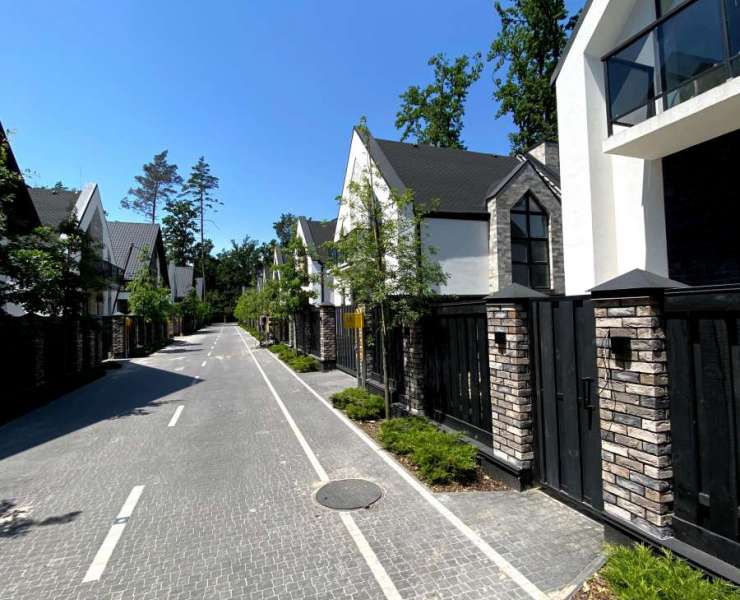 Продажа готовый двухэтажный дом коттеджный городок Park Residence в Буче. Агентство недвижимости