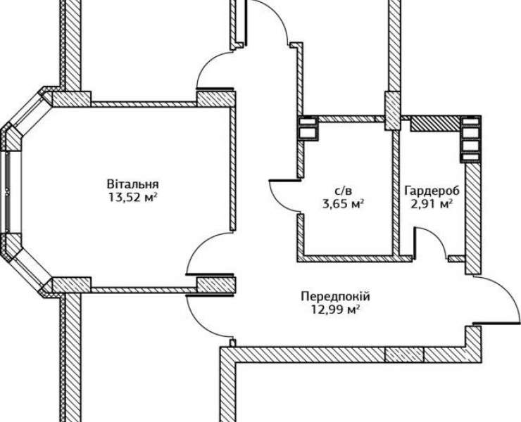 Продажа новая 3 трехкомнатная квартира возле Центрального парка Ирпень. Агентство недвижимости