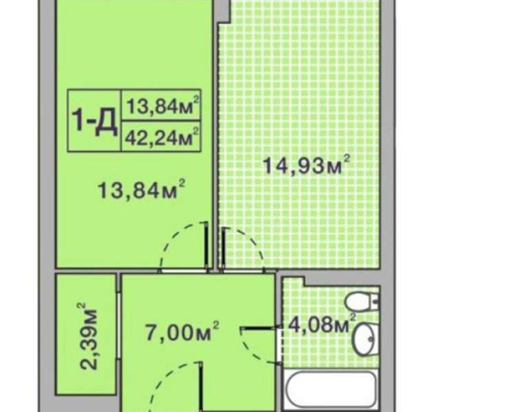 Продажа большая 1 однокомнатная квартира с ремонтом ЖК Центральный 2 улица Университетская Ирпень. Агентство недвижимости