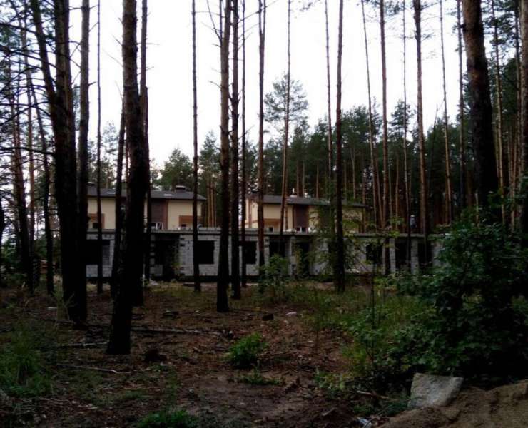 Продажа дом дуплекс с террасой и видом на сосны в Гостомеле. Агентство недвижимости