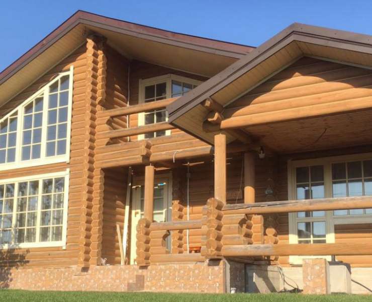 Продажа дом из сруба с ремонтом мебелью и техникой село Бобрица. Агентство недвижимости