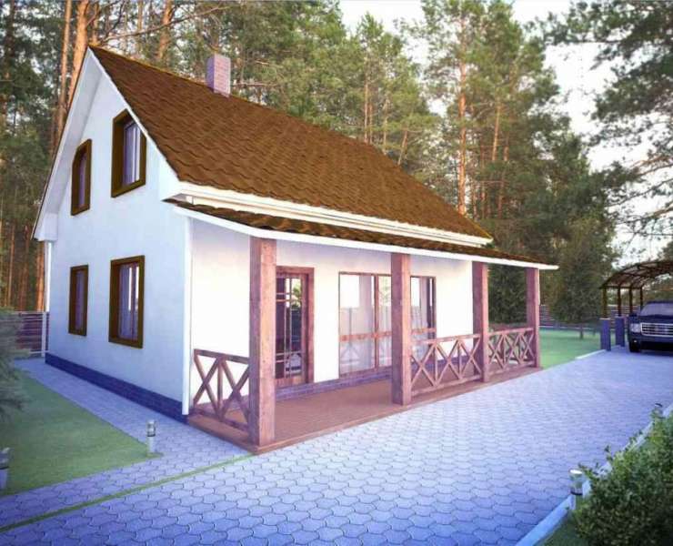 Продажа дом с кухней-гостиной в лесной части Ворзель. Агентство недвижимости