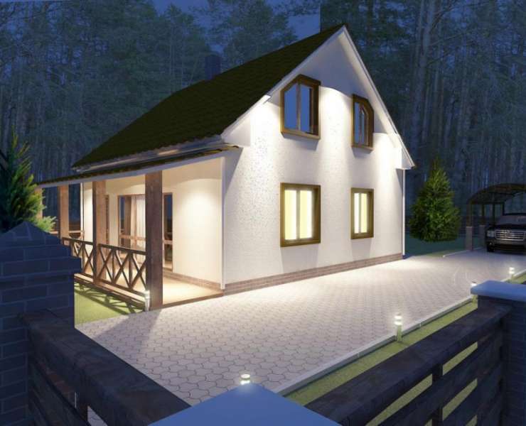 Продажа дом с кухней-гостиной в лесной части Ворзель. Агентство недвижимости