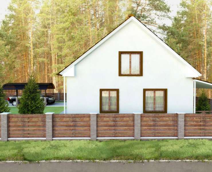 Продажа дом с кухней-гостиной в лесной части Ворзель. Агентство недвижимости