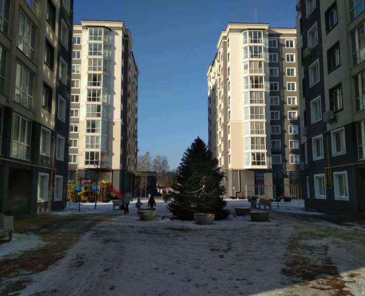 Продажа новая 1 однокомнатная квартира в красивом и современном ЖК Континент Буча. Агентство недвижимости