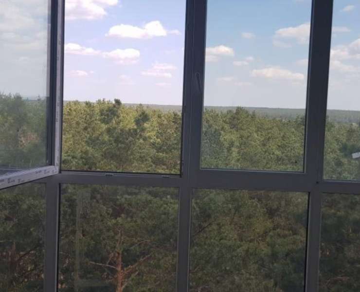 Продажа новая 3 трехкомнатная квартира с шикарным видом из окон ЖК Парковый улица Натана Рыбака Ирпень. Агентство недвижимости