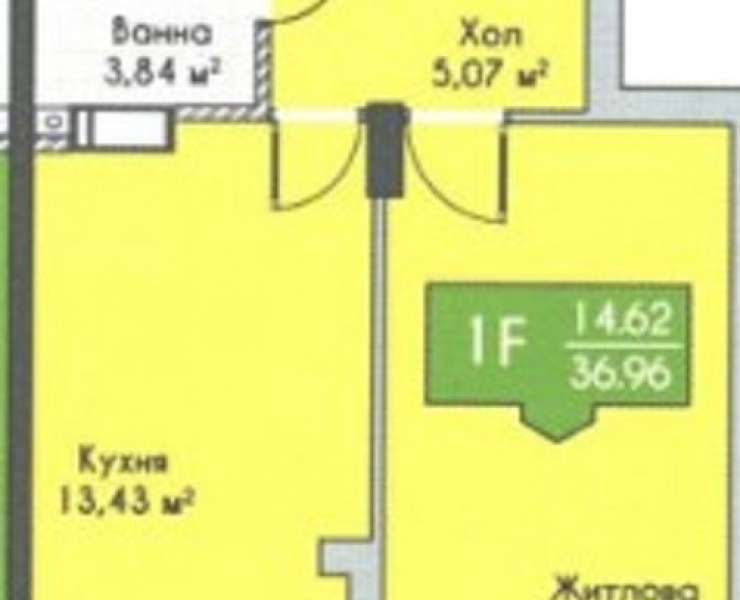 Продажа видовая 1 однокомнатная квартира с ремонтом на улице Университетская Ирпень. Агентство недвижимости