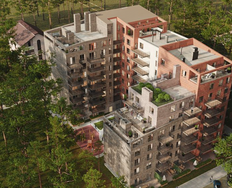 Продажа 1 однокомнатной квартиры с террасой в ЖК бизнес класса Ирпень. Агентство недвижимости